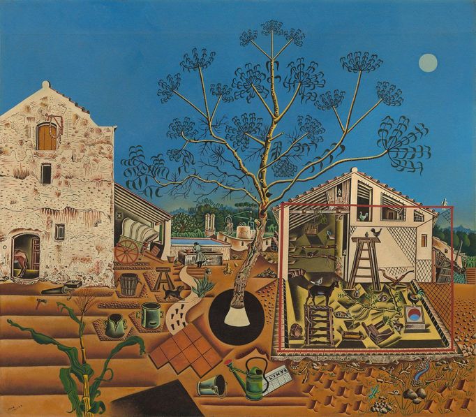 Joan Miró: Farma, 1921 až 1922