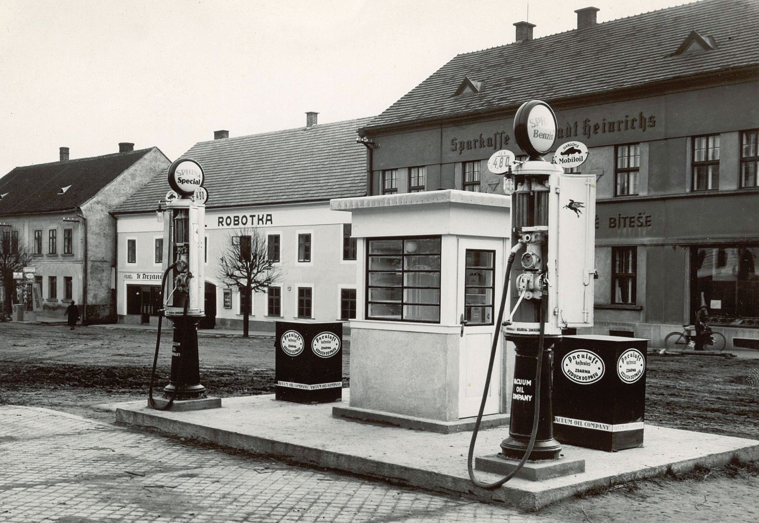 Benzina čerpací stanice pumpa benzin