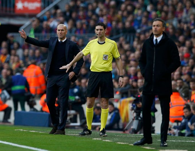 Clasico, Barcelona-Real: Zinédine Zidane - Luis Enrique