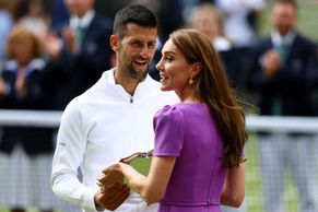 Finále Wimbledonu? Nejdražší sportovní akce v historii. Diváky zdravila usměvavá Kate