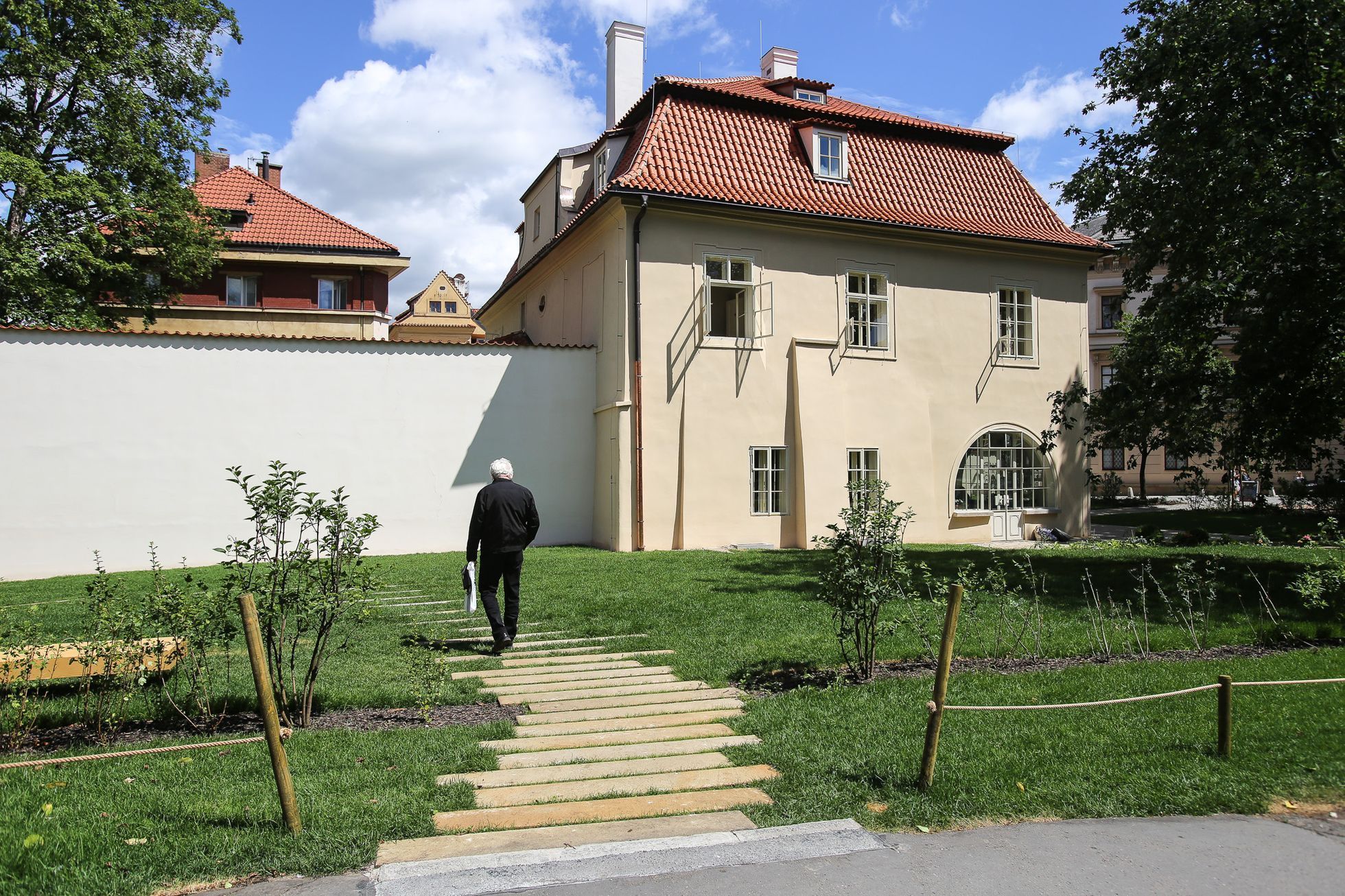 Werichova vila na Kampě den před oficiálním otevřením