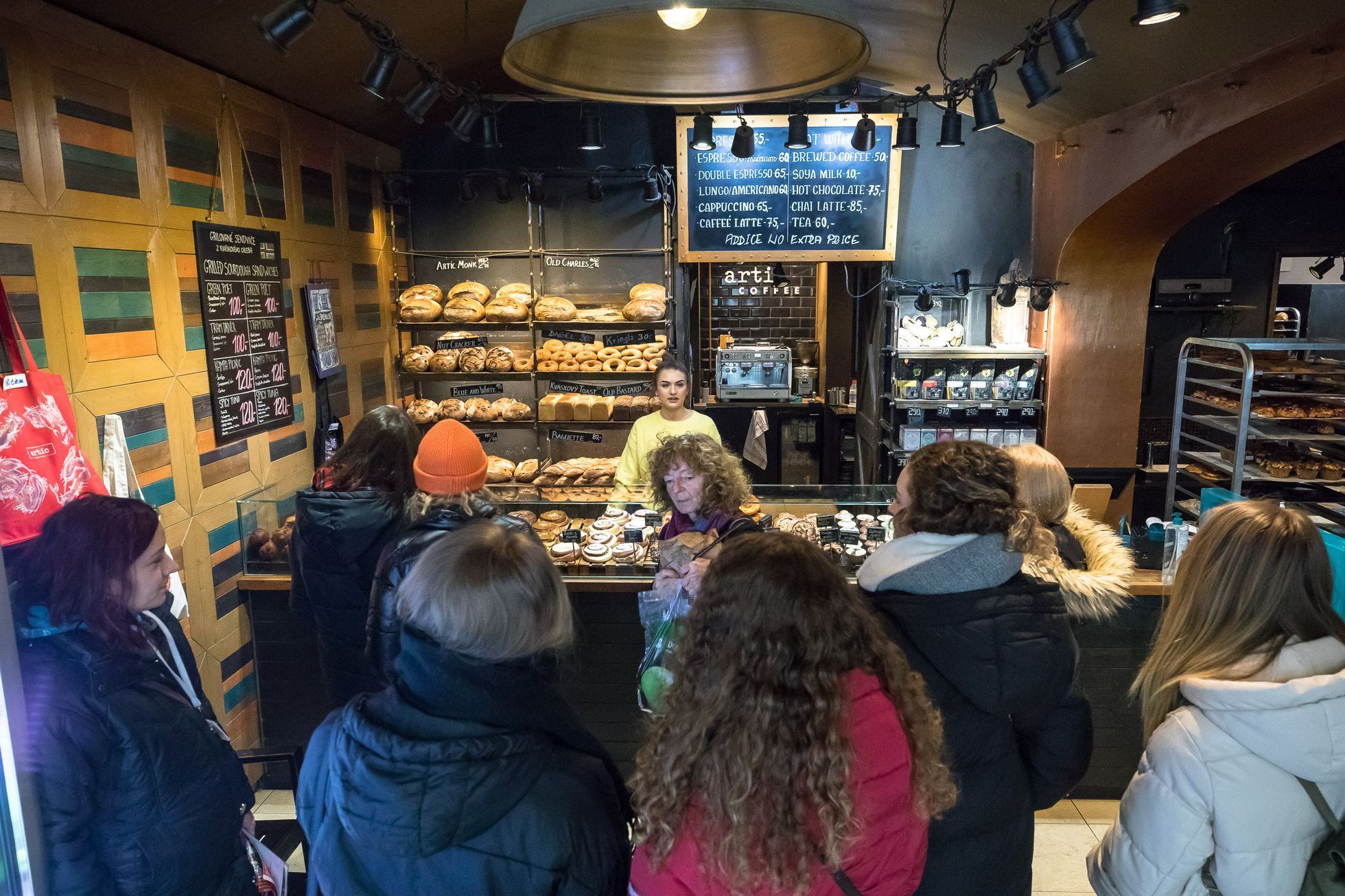 Pekařství Artic Bakehouse, pekárna, pečivo