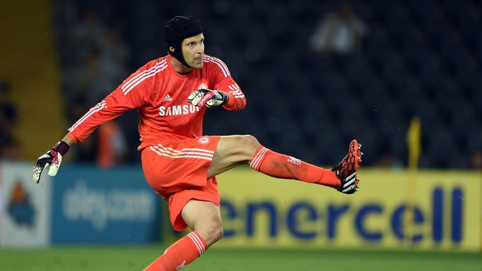 Petr Čech v přípravě 2014