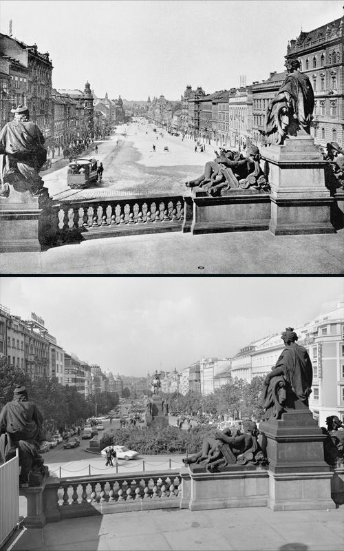 Praha po sto letech
