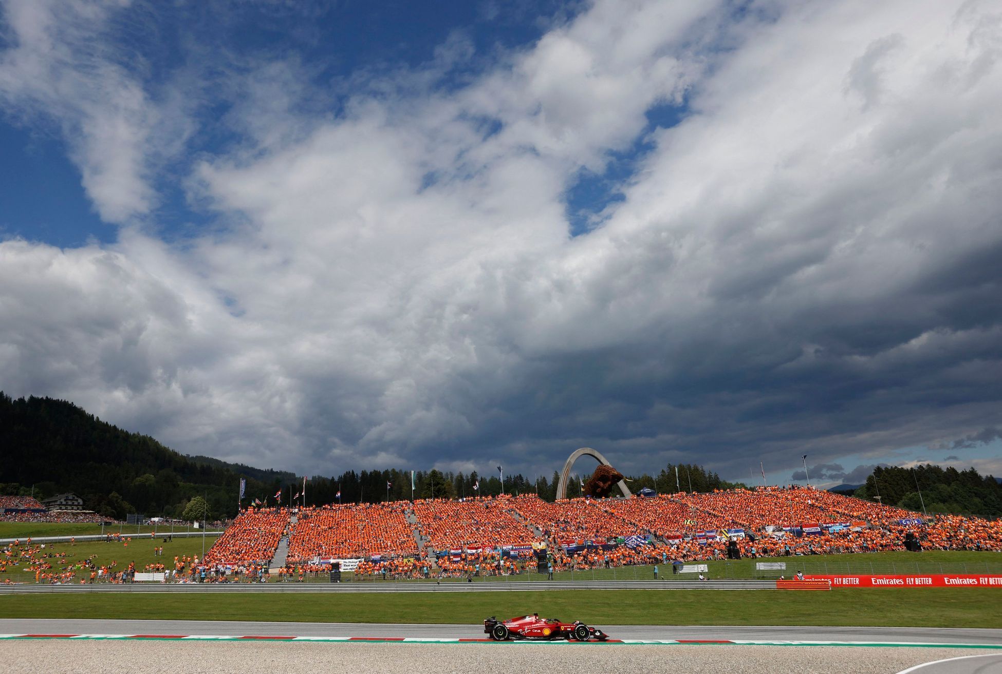 Charles Leclerc, Ferrari při GP Rakouska F1 2022