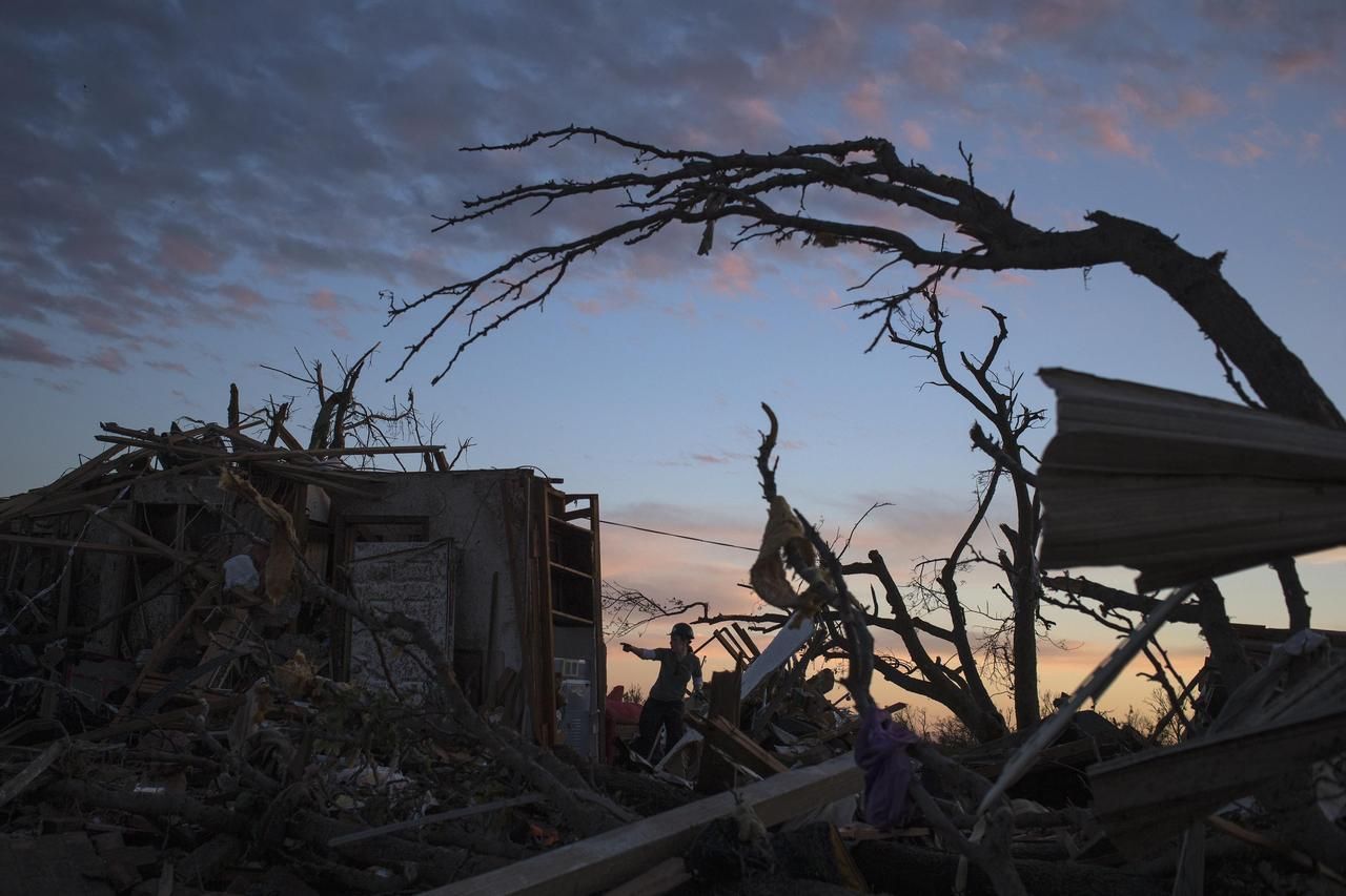 Fotogalerie: Místo hrůzy, tak vypadá zdevastovaná Oklahoma