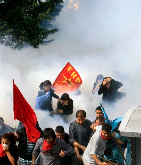 Výroční zasedání Mezinárodního měnového fondu (MMF) a Světové banky v Istanbulu - protesty