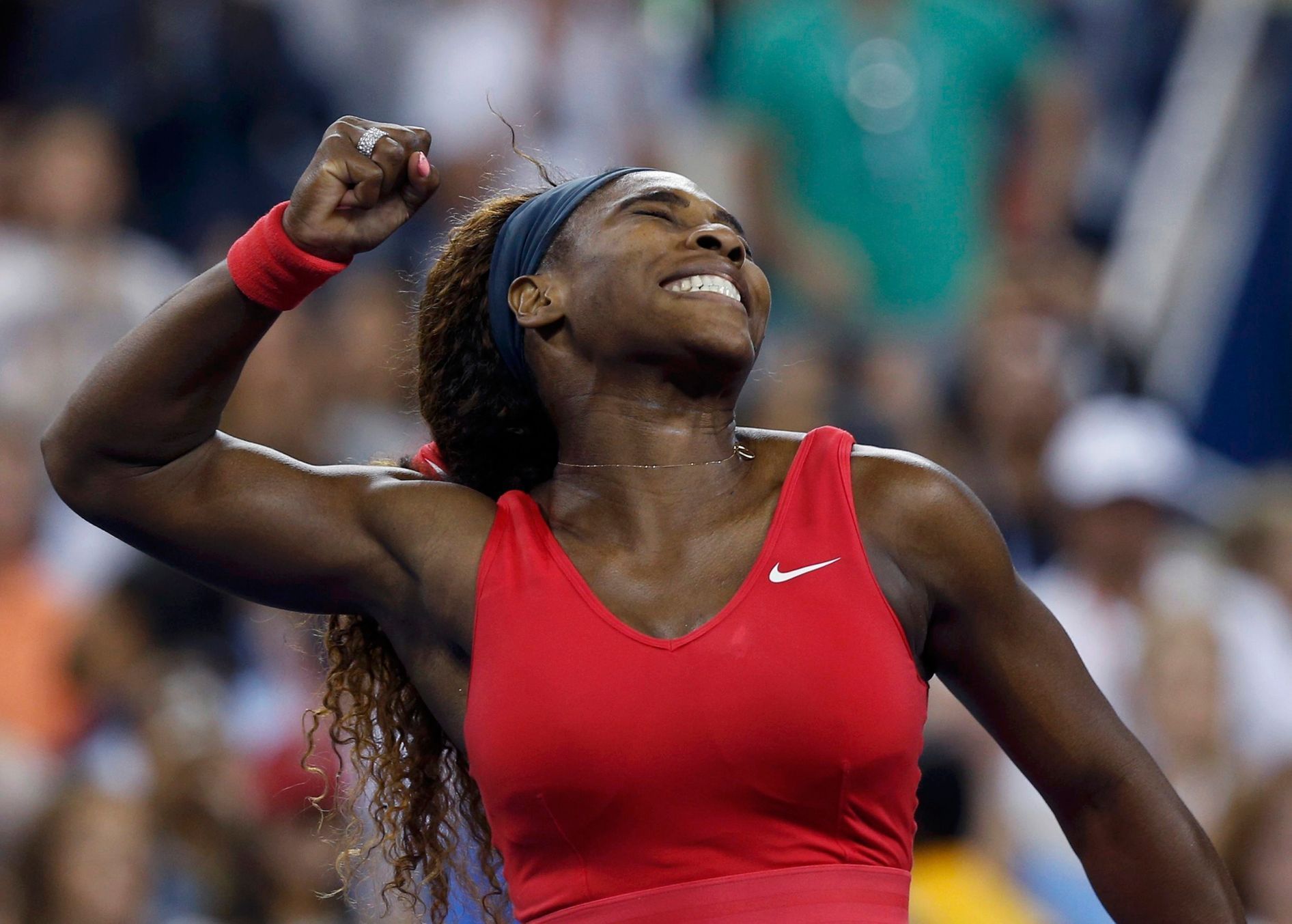 US Open (Serena Williamsová, radost)