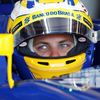Sauber Formula One driver Marcus Ericsson of Sweden sits in his car during the second practice session of the Australian F1 Grand Prix at the Albert Park circuit in Melbourne