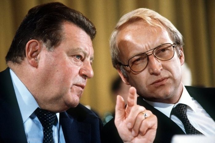 Stoiber a Strauss