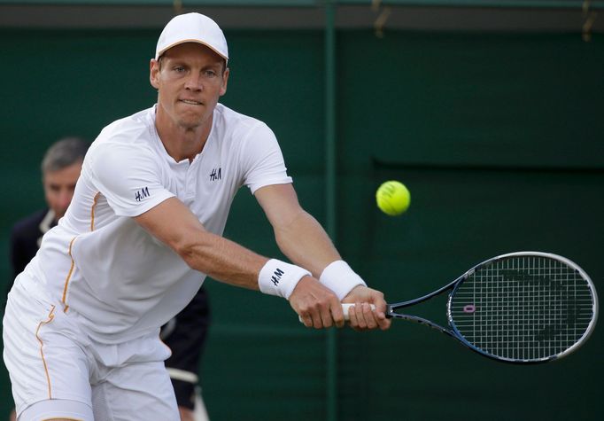 Tomáš Berdych na Wimbledonu 2014