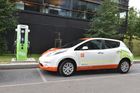 Nová stanice pro rychlé dobíjení elektromobilů firmy ČEZ