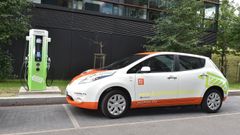Nová stanice pro rychlé dobíjení elektromobilů firmy ČEZ