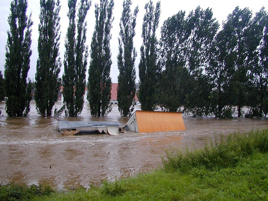 Foto: Tak před 10 lety vypadaly povodně v Písku - !!!Nepoužívat fotografie v článcích!!!