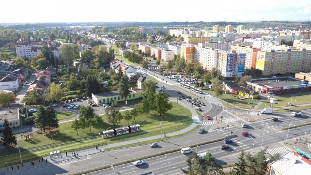 Projekty: Olomouc - tramvajová trať