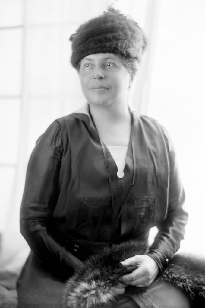 Americká aktivistka a sociální pracovnice Lillian Waldová.
