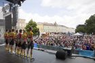 Königovi se povedlo přilákat tři týmy naprosté světové špičky, tedy z kategorie World Tour. Jsou jimi Jumbo-Visma, Bora-hansgrohe a Intermarché-Circus-Wanty. Na nedávné Tour de France jezdila také stáj Uno-X (na snímku).