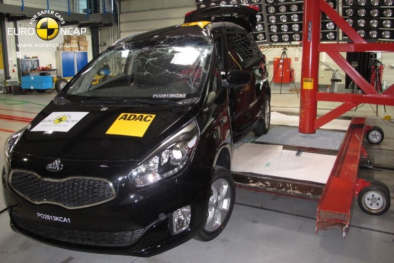 Crash test Kia Carens