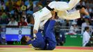 OH 2016, judo do 53: Jaromír Ježek (v modrém) - Magdiel Estrada (Kuba)