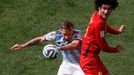 MS 2014, Argentina-Belgie: Lucas Biglia - Marouane Fellaini