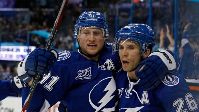 Martin St. Louis a Steven Stamkos