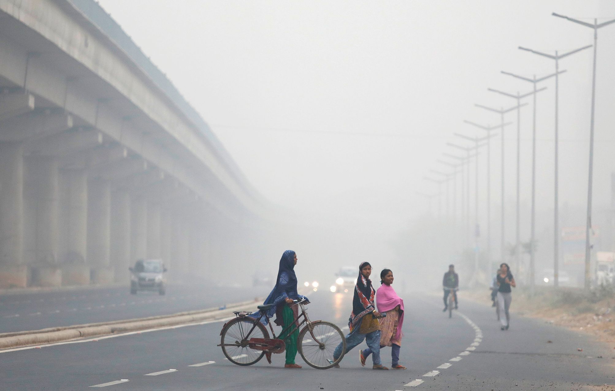Dillí - znečištěné ovzduší