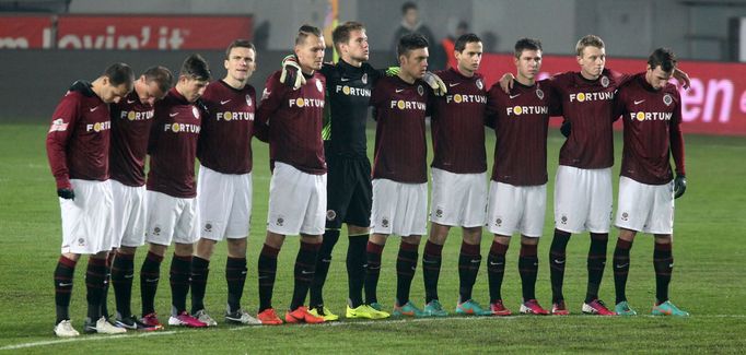 Fotbal, Gambrinus liga, Sparta - Slovácko: Sparta nastupuje