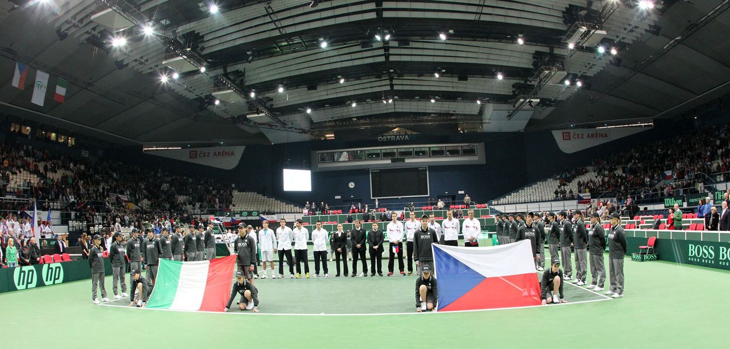 Davis Cup Česko - Itálie