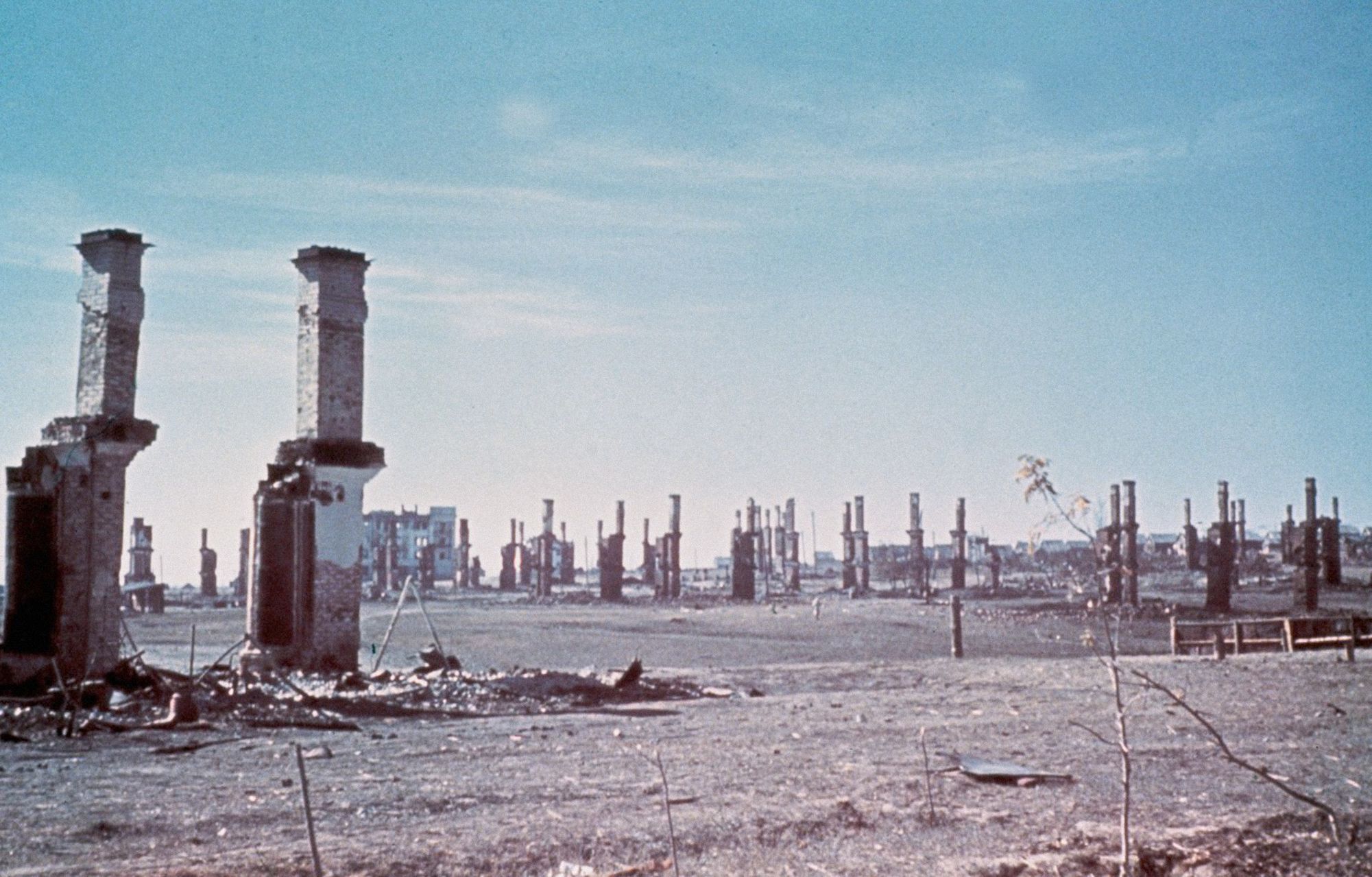 Stalingrad, bitva, Německo, Sovětský svaz, SSSR, 2. světová válka, barva, výročí, 80. let