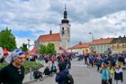 Do Prčice se letos vydalo skoro 25 tisíc lidí. Zima jim nevadila