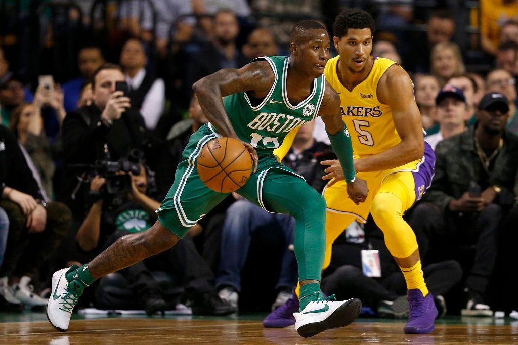 Boston Celtics vs. Los Angeles Lakers, NBA (Terry Rozier, Josh Hart)