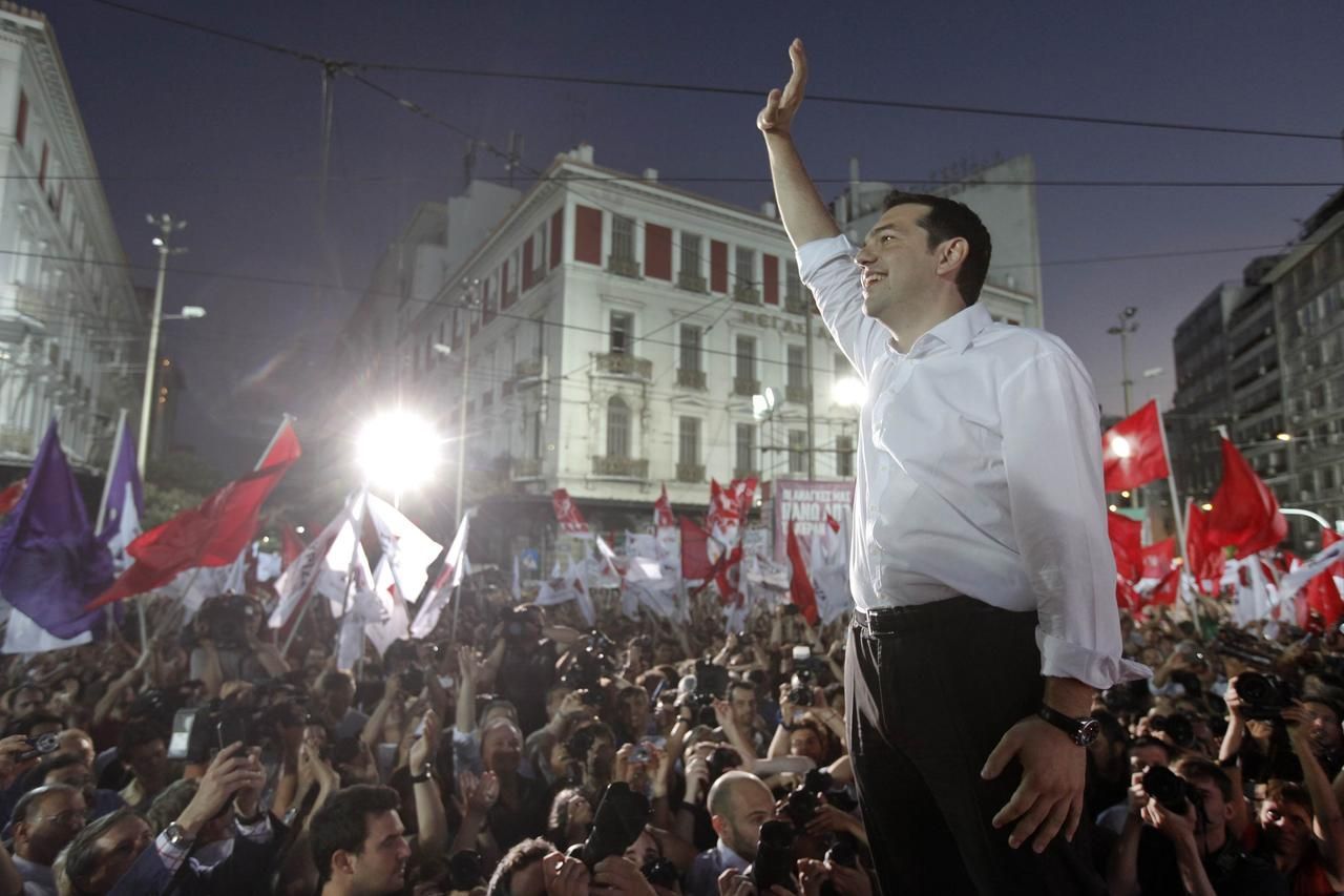 Řecko - volby 2012; Alexis Tsipras