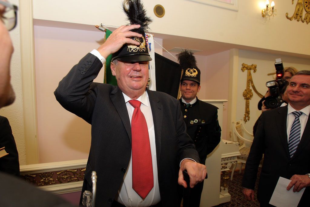 Zeman na návštěvě Karlovarského kraje