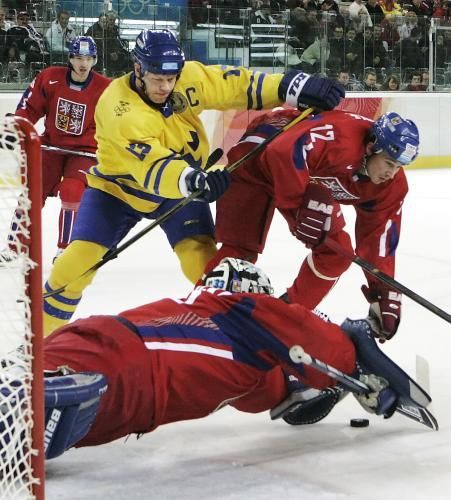 Česko - Švédsko: Hnilička, Sundi a Kaberle