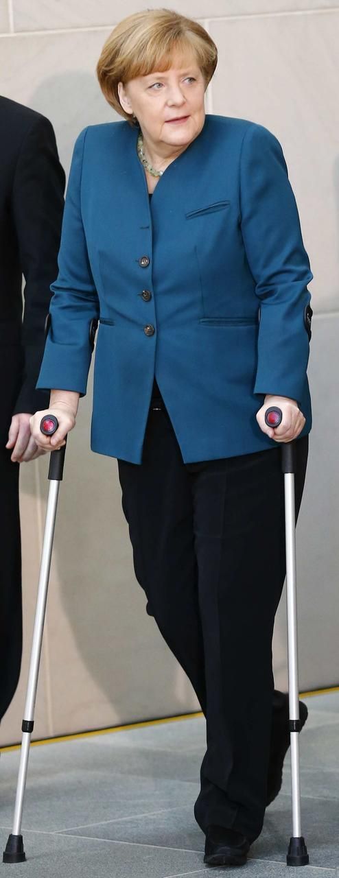 Angela Merkelová o berlích