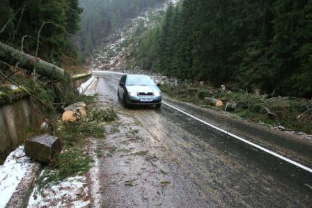 Následky vichřice v Krkonoších - 4