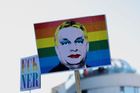 Orbán označil pochod hrdosti v Budapešti za ostudu, účast byla rekordní