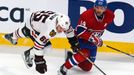 Andrew Shaw a Tomáš Plekanec