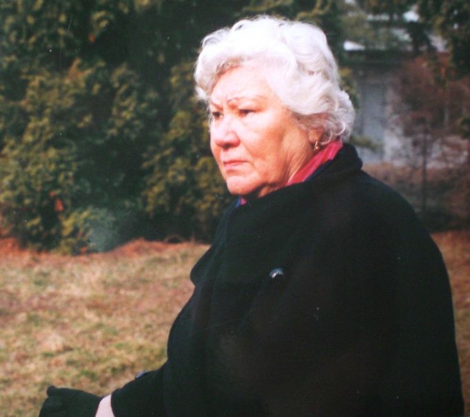 Helena Vovsová, pamětnice, která pracovala jako pomocná zahradní síla v protektorově sídle.