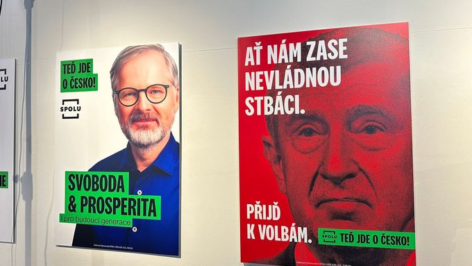 Tisková konference koalice SPOLU, 20. srpna 2025.