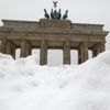 Závaly sněhu v Evropě