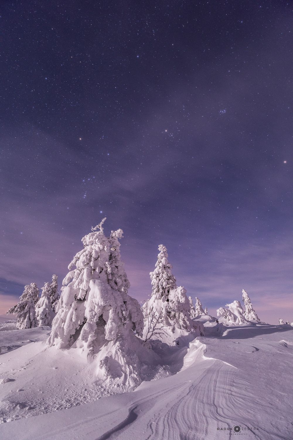 Radek Severa - zimní Jeseníky