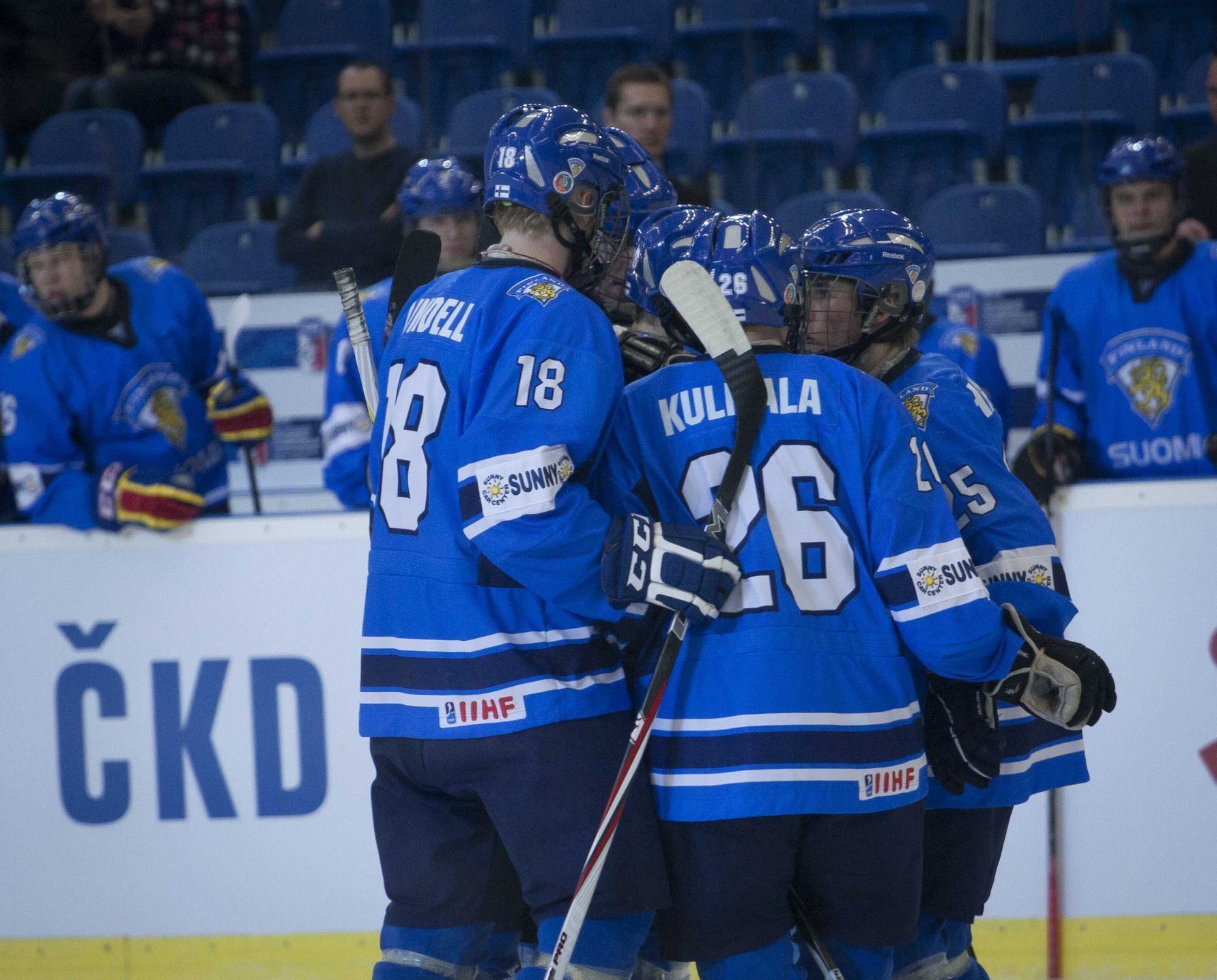 Utkání o třetí místo MS U18 v hokeji: Kanada - Finsko