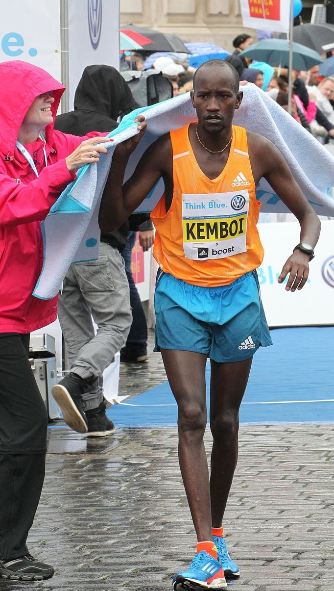 Pražský maraton 2014 (Nicholas Kemboi)