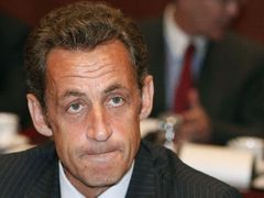 Nicolas Sarkozy na summitu EU v Bruselu