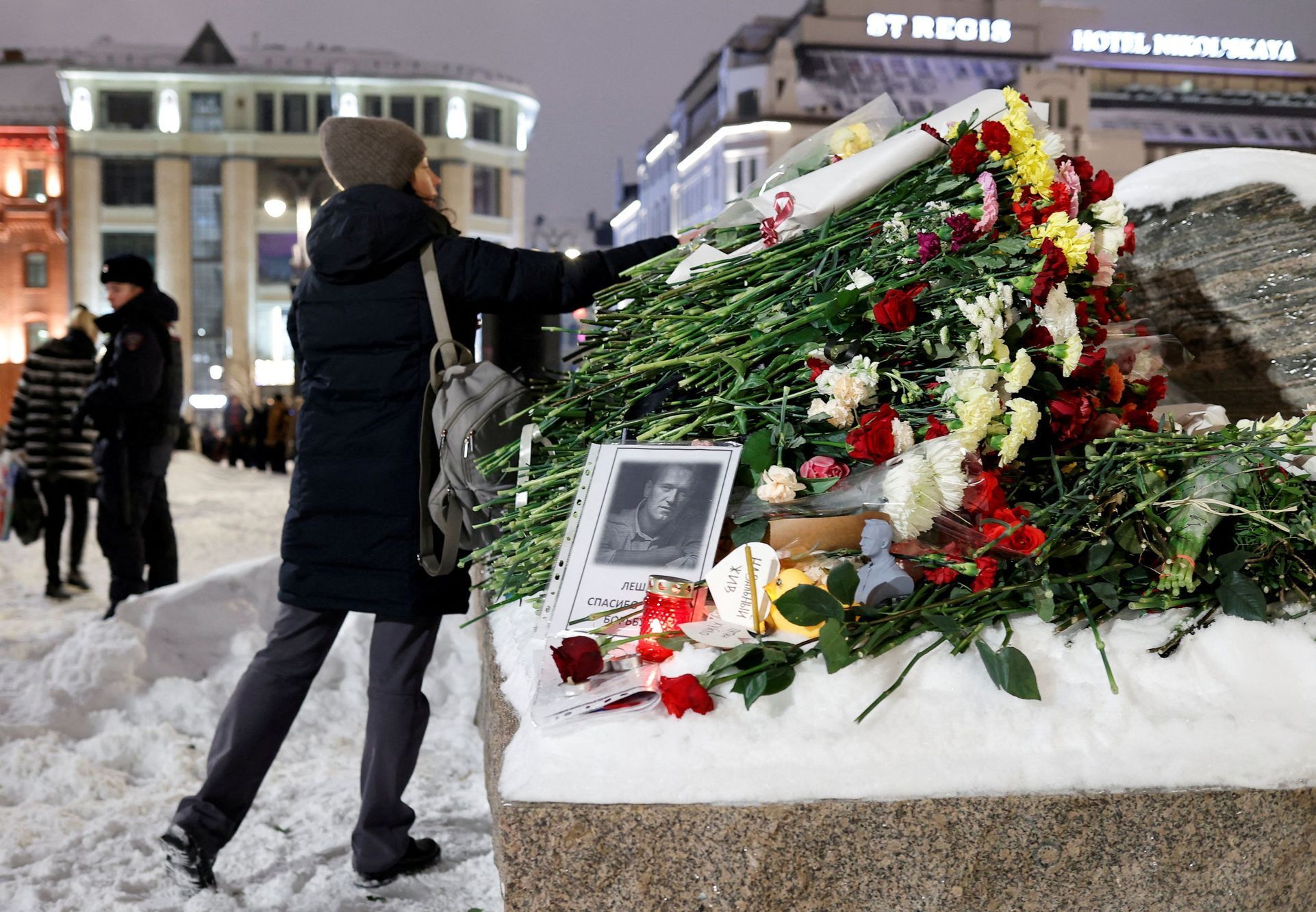 Moskva Rusko Navalný památník