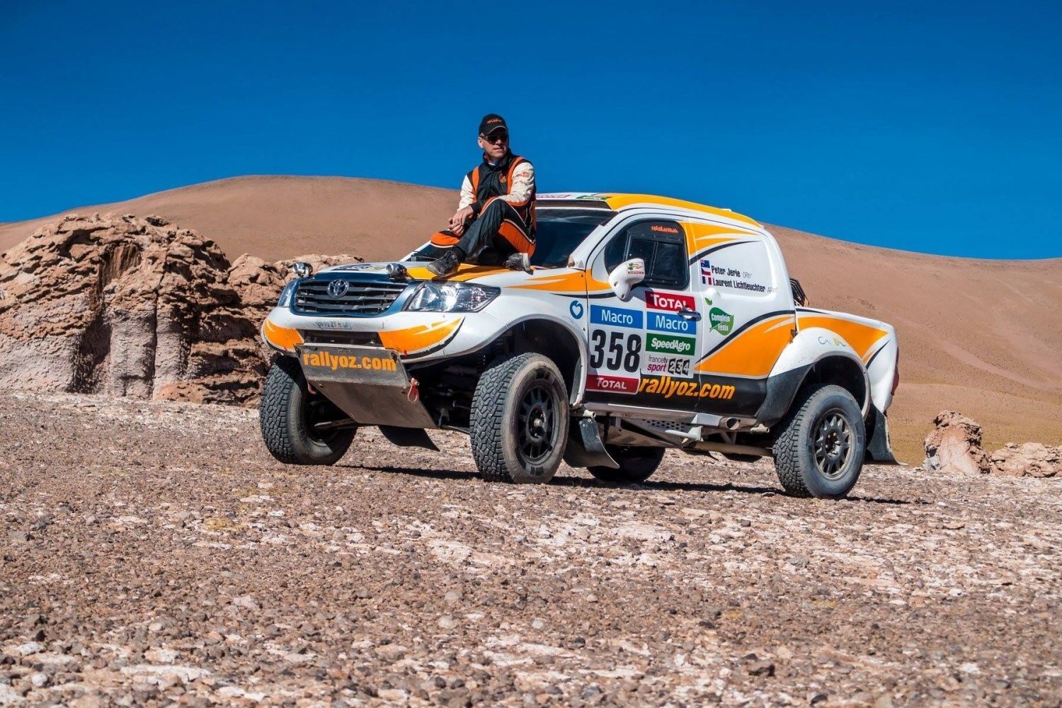Rallye Dakar: Peter Jerie, Toyota