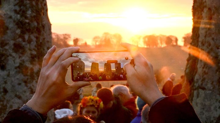 Pohanská oslava jara: rovnodennost v srdci Stonehenge; Zdroj foto: Reuters