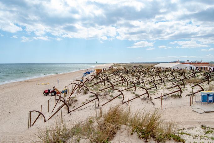 Praia do Barril, Tavira, Portugalsko