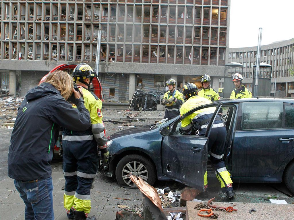 Výbuch v Oslo